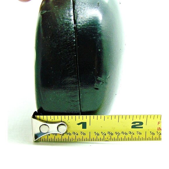 Gucci Sunglasses Hard Clam Shell Eye Glasses Case Black Embossed Logo M/L Size - Picture 11 of 12